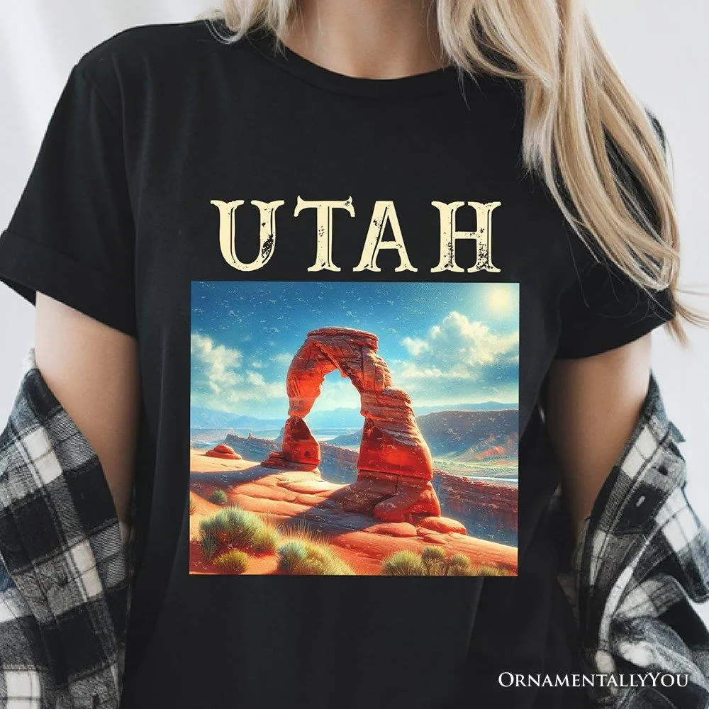 Utah State Scenic Landmark T-Shirt by OrnamentallyYou