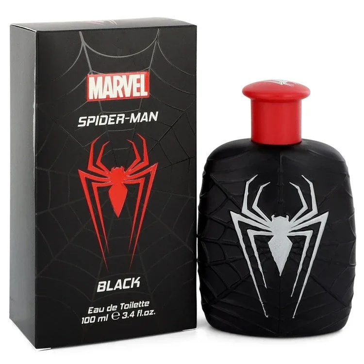 Spiderman Black by Marvel Eau De Toilette Spray 3.4 oz 2pcs Combo Gift Set by Marvel