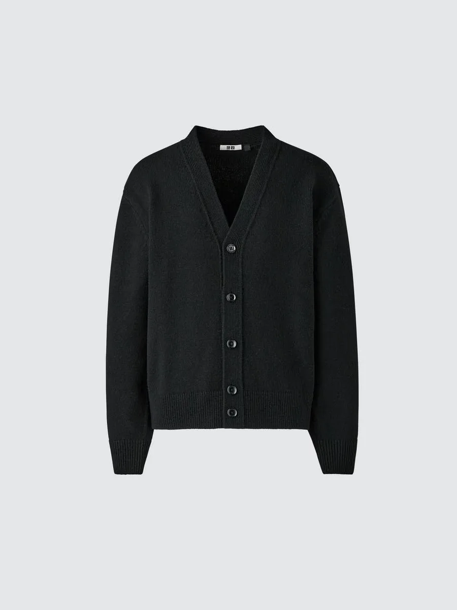 Lambswool V-Neck Cardigan by UNIQLO
