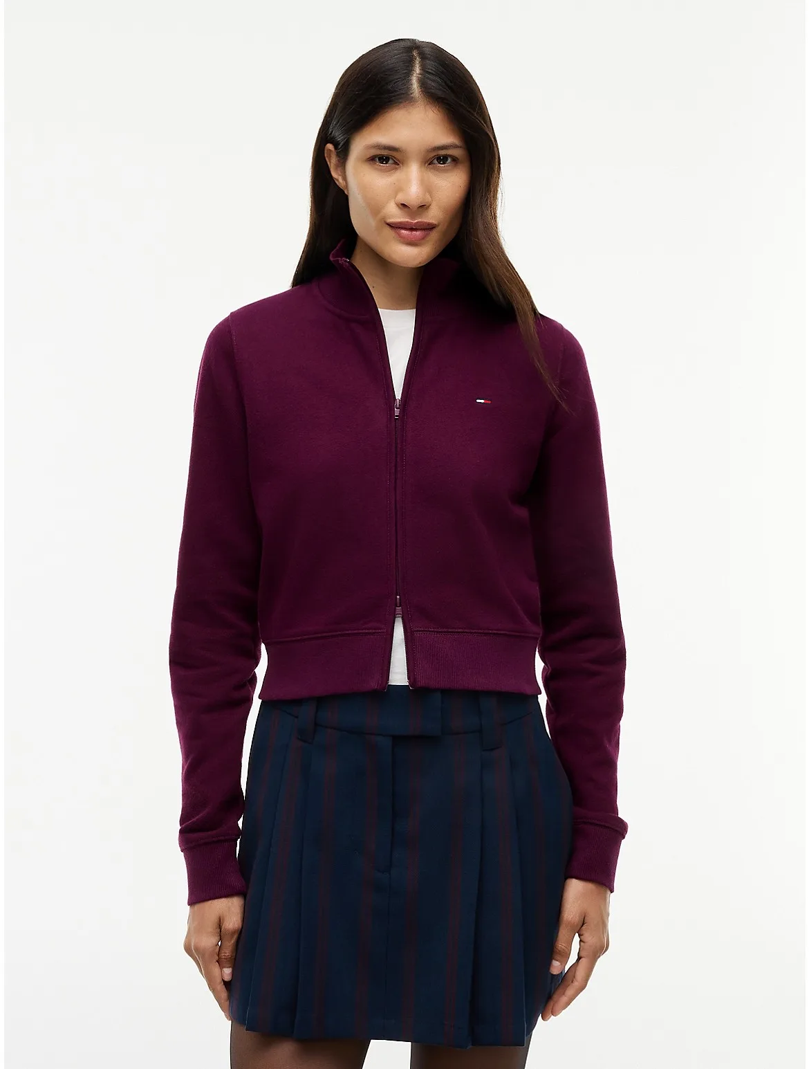 Tommy Jeans Slim Fit Zip Sweatshirt by Tommy Hilfiger