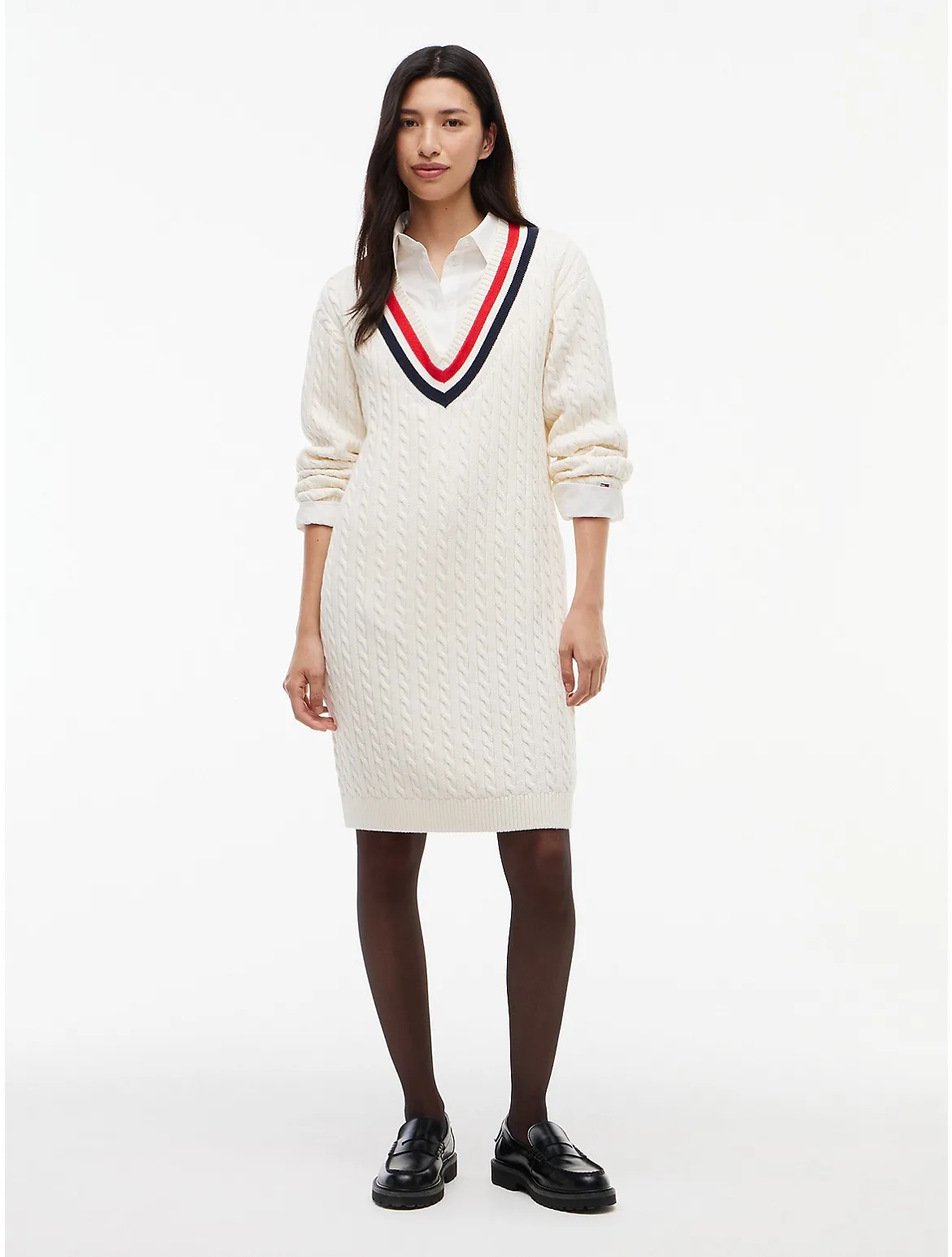 Tommy Jeans Cricket Sweater Dress by Tommy Hilfiger