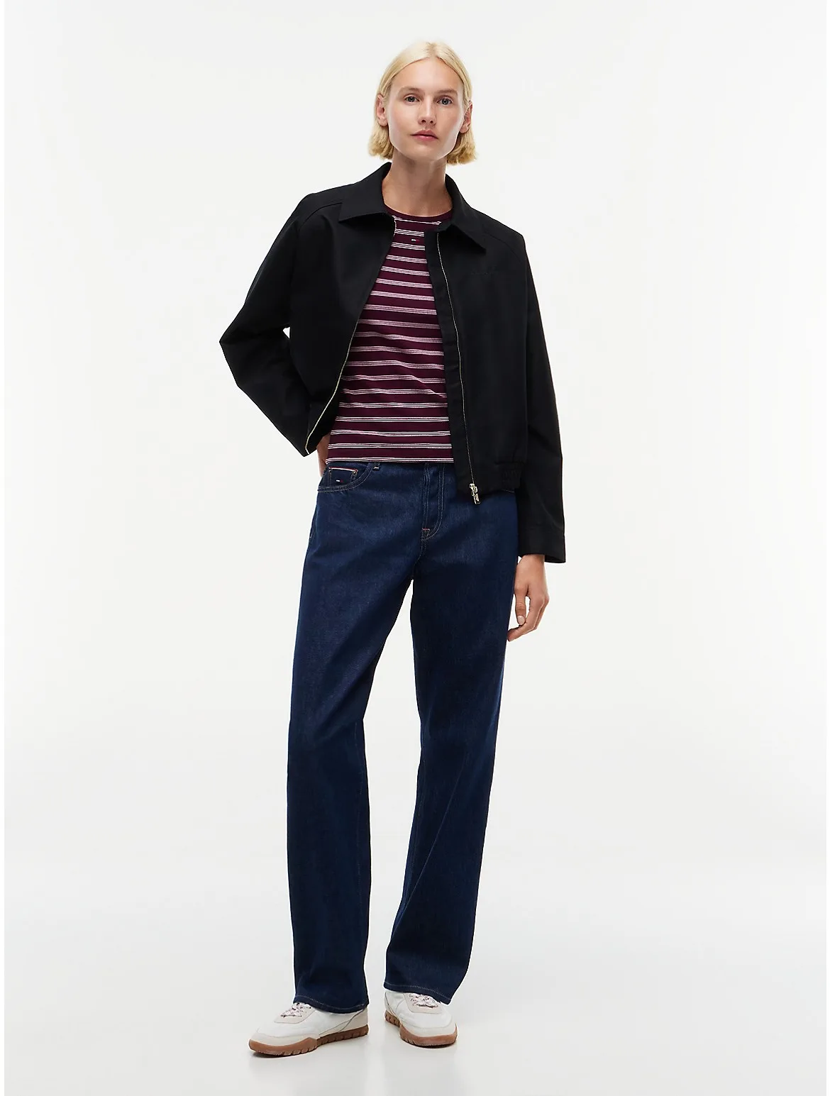 Tommy Jeans Mid-Rise Straight Jean by Tommy Hilfiger
