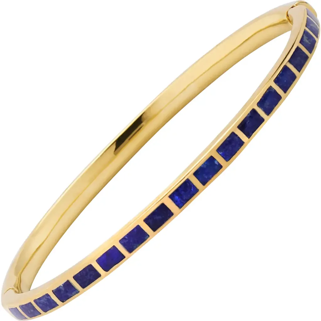 Dash Bracelet Set in Sterling with 18K Gold Overlay by Jan Leslie