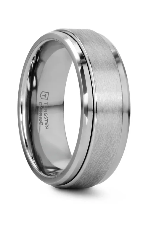 Revolution Tungsten Carbide Spinning Band by Larson Jewelers