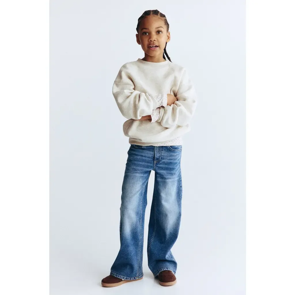Superstretch Wide Leg Jeans by H&M
