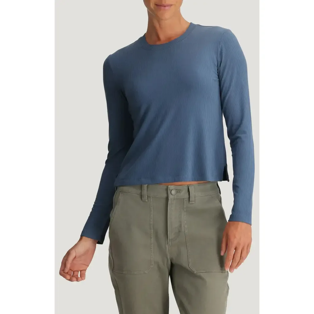 Long Sleeve Rib T-Shirt
