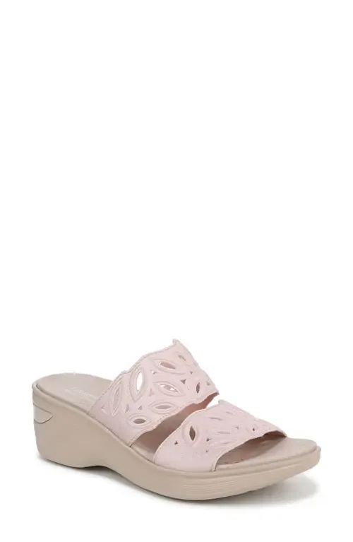 Delight Platform Wedge Slide Sandal by LifeStride
