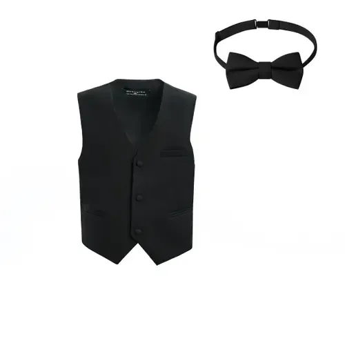 Vest & Bow Tie Set by MOUSTACHE