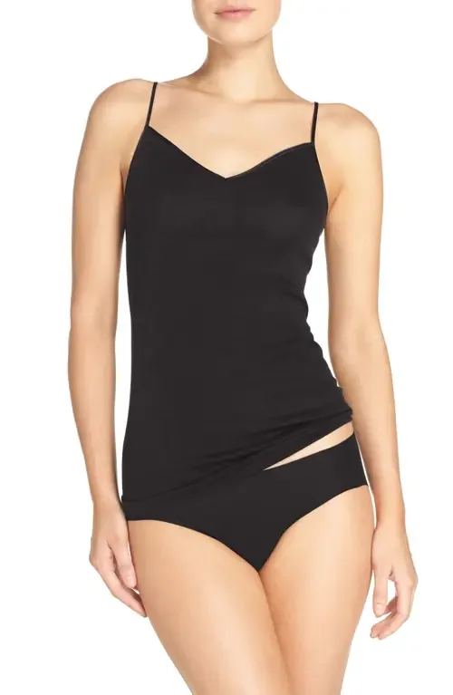 Cotton Seamless Spaghetti Camisole