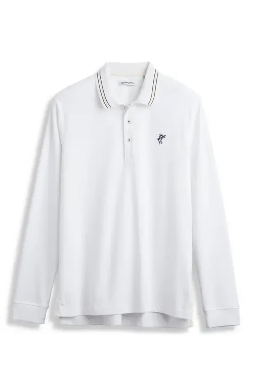 Long Sleeve Innovation Interlock Polo by ASHWORTH GOLF