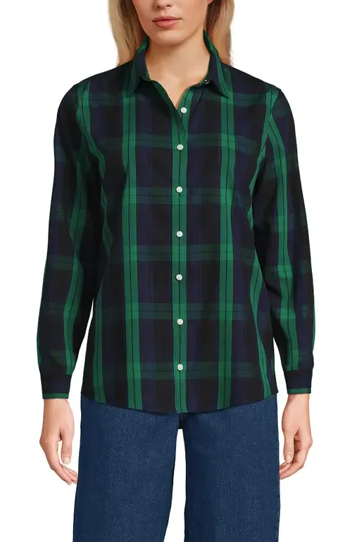 No Iron Supima Cotton Long Sleeve Shirt