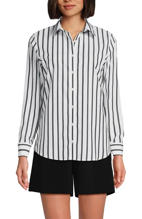 No Iron Supima Cotton Long Sleeve Shirt