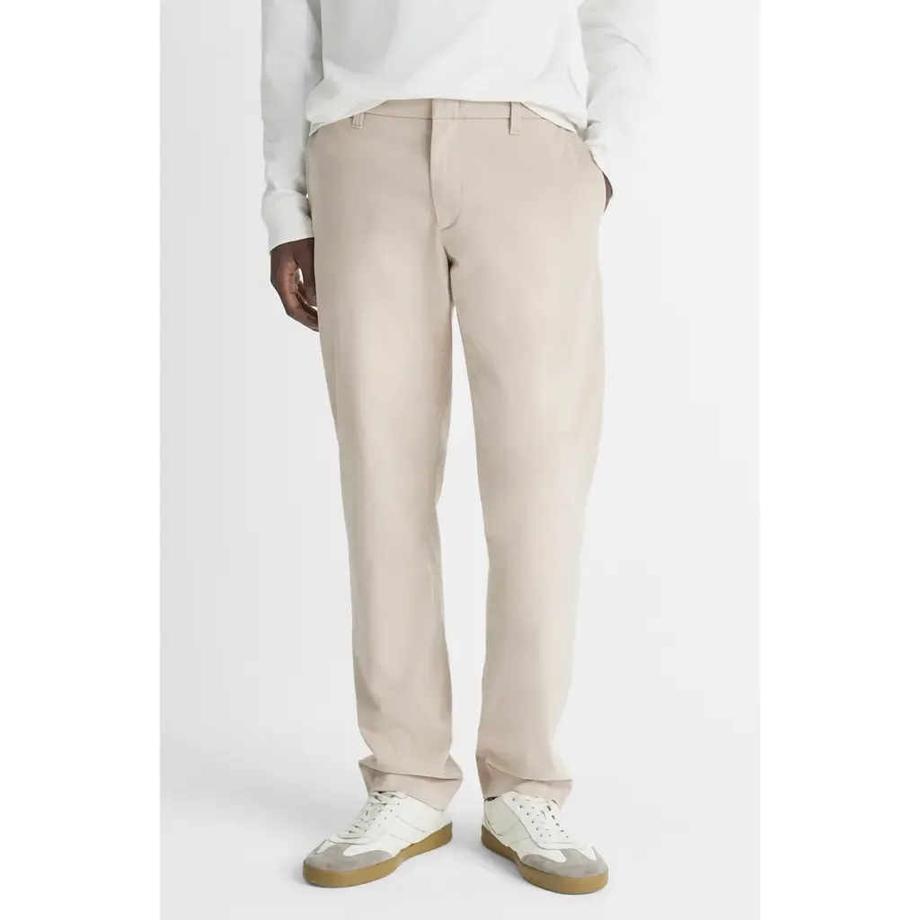 Dylan Peached Stretch Cotton Chinos by Vince