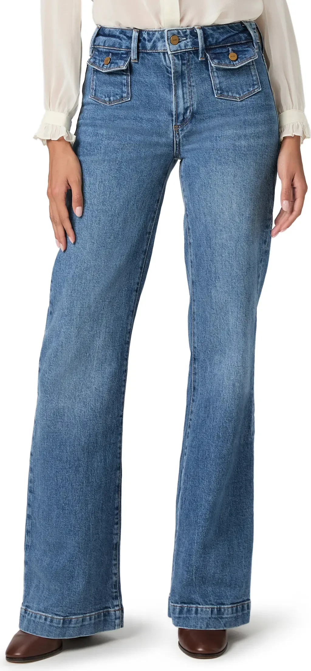 Leenah High Waist Wide Leg Jeans