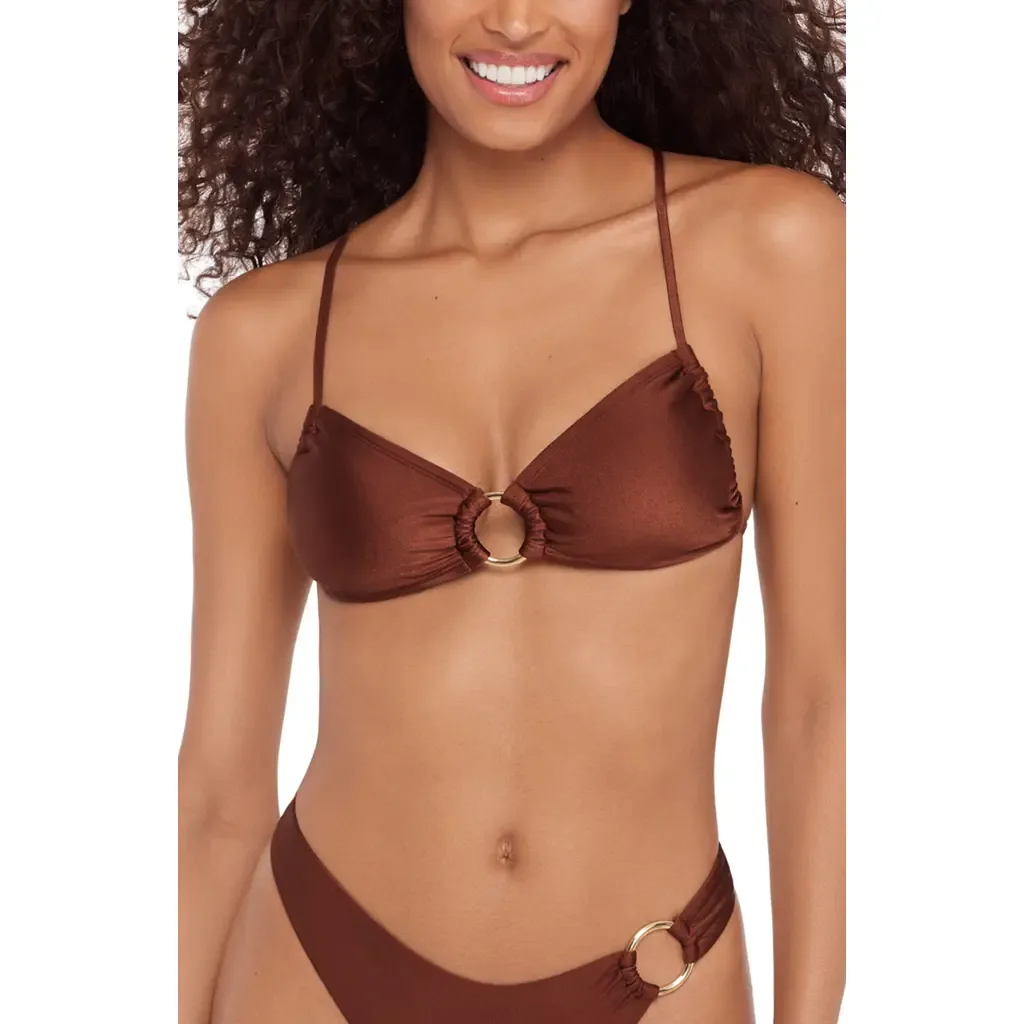 O-Ring Bikini Top by Steve Madden