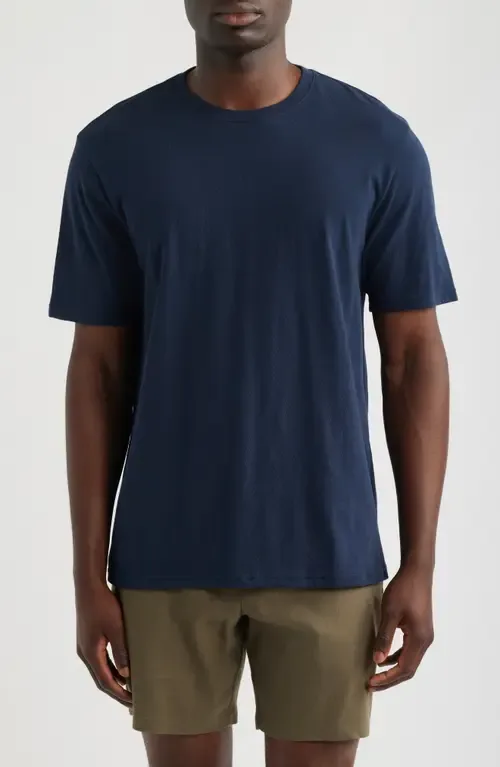 Slub Cotton Crewneck T-Shirt