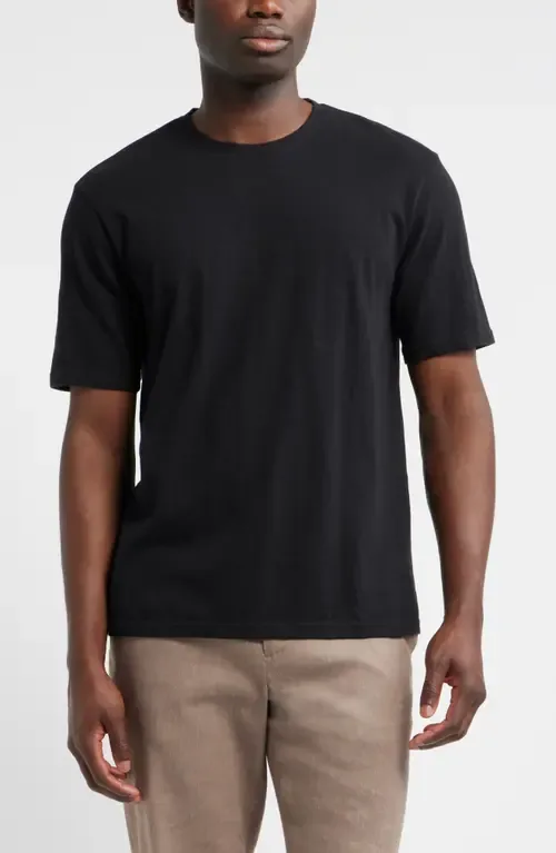 Slub Cotton Crewneck T-Shirt
