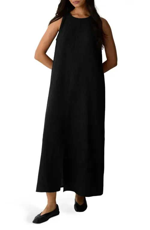 Texture Sleeveless Maxi Dress by Eileen Fisher