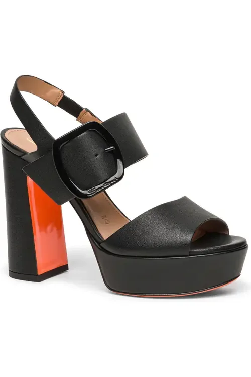 High-Heel Sandal by Santoni