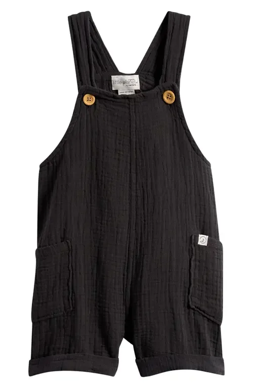 Organic Cotton Gauze Shortalls by Little Planet