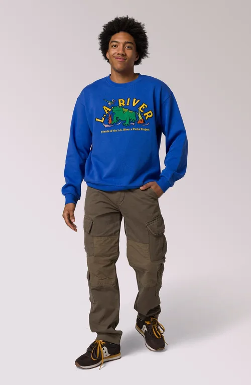 LA River Toadally Crewneck by Parks Project