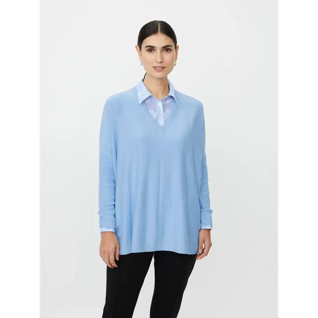 MaFronia V-Neck Relaxed Fit Sweater by Masai Copenhagen