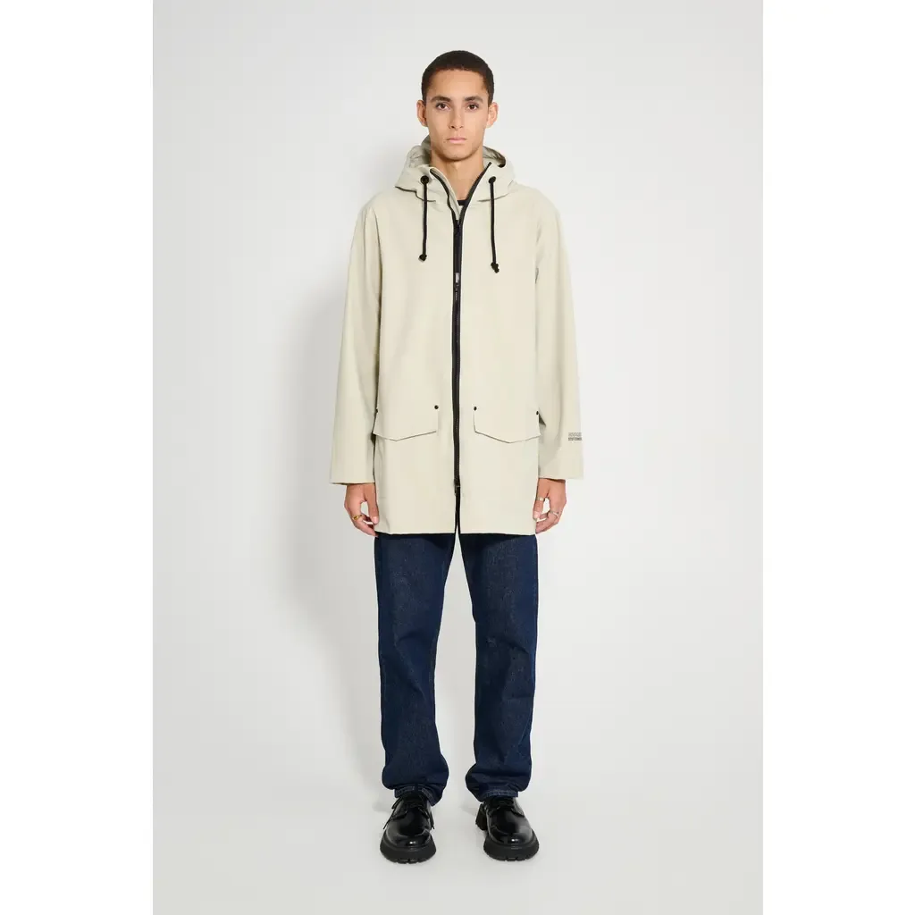 Stockholm Patch Matte Raincoat by Stutterheim