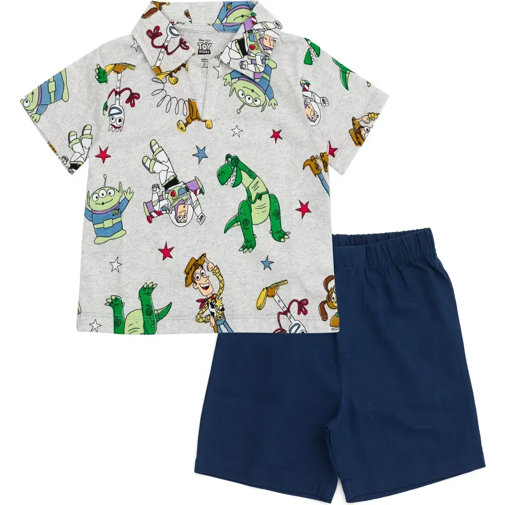 2-Piece Polo and Shorts Set by Disney