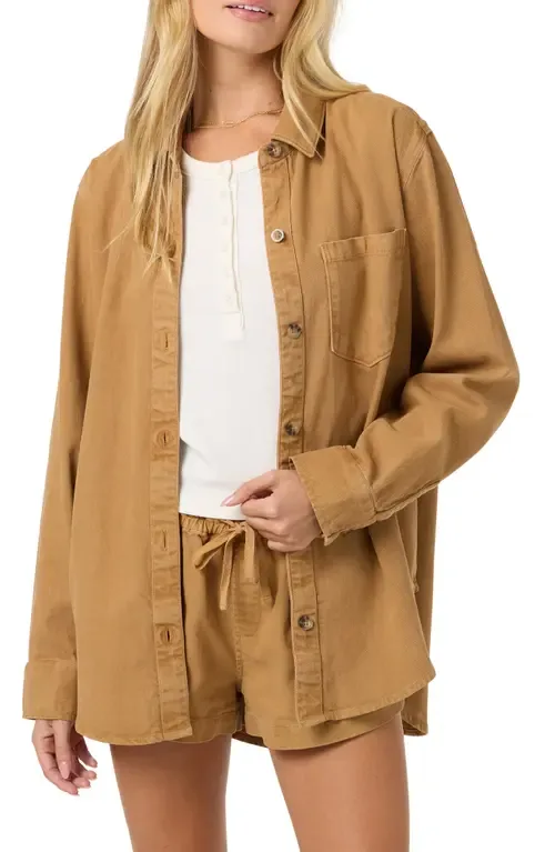 Sevie Cotton Shacket by O'Neill
