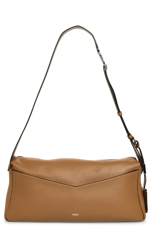 Skipper Leather Shoulder Bag by Max Mara