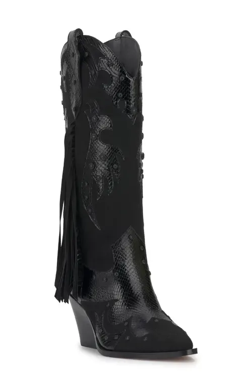 Piarin Pointed Toe Western Boot by Jessica Simpson