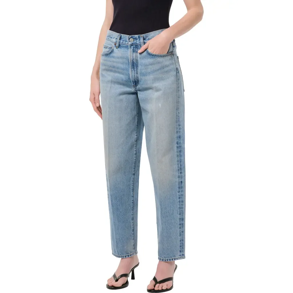 80s High Waist Tapered Jeans by AGOLDE