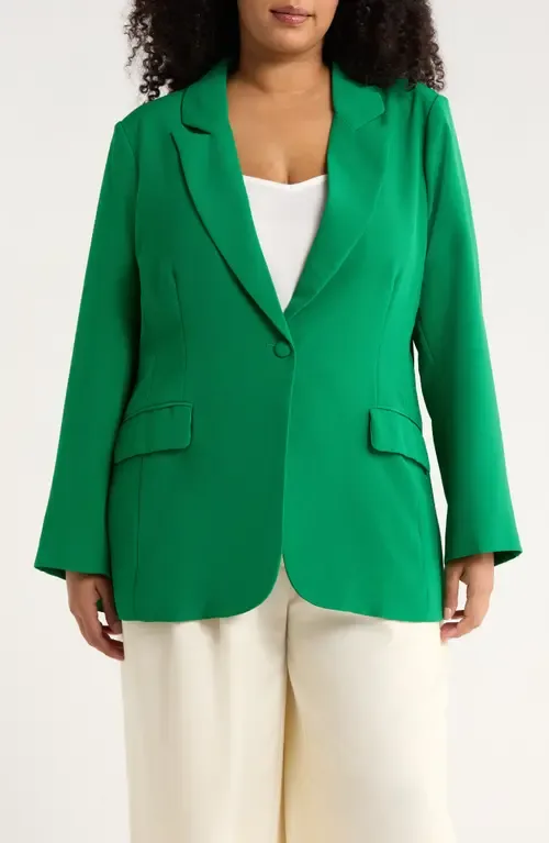 Chelsea One-Button Blazer by SUGARLIPS