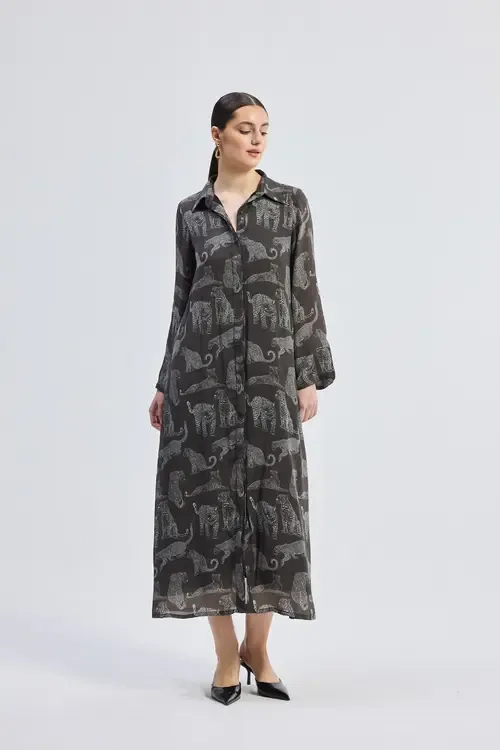 Relaxed-Fit Shirt Dress by Reistor