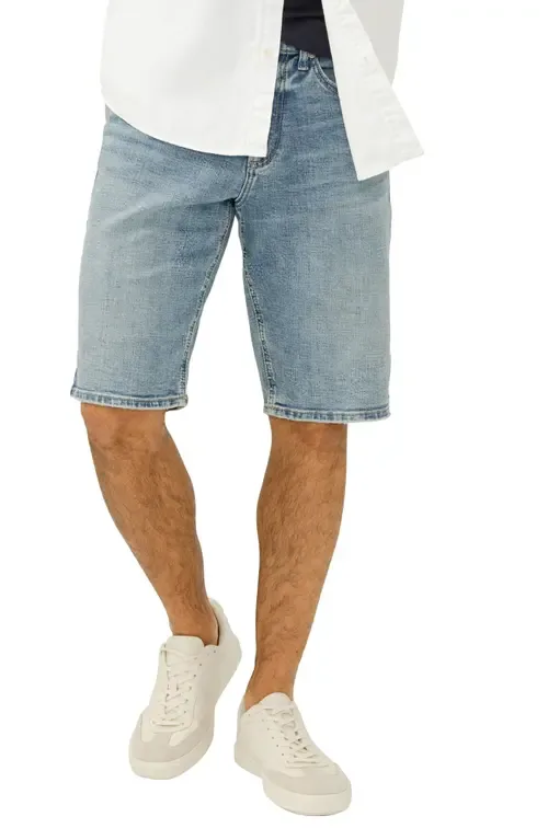 Zac Relaxed Fit Denim Shorts by Silver Jeans Co.