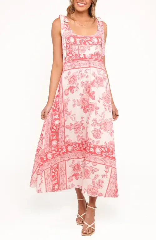 Valara Tie Shoulder Maxi Sundress by Petal & Pup