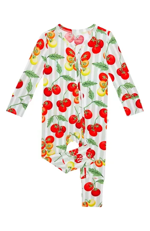 Print Convertible One-Piece Footie by Posh Peanut