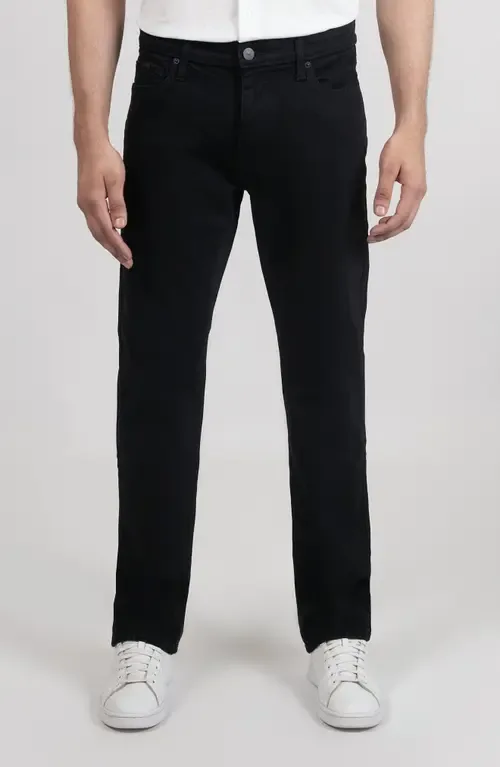 Lift Black Rinse Wash Jeans in Straight Fit by BRISK