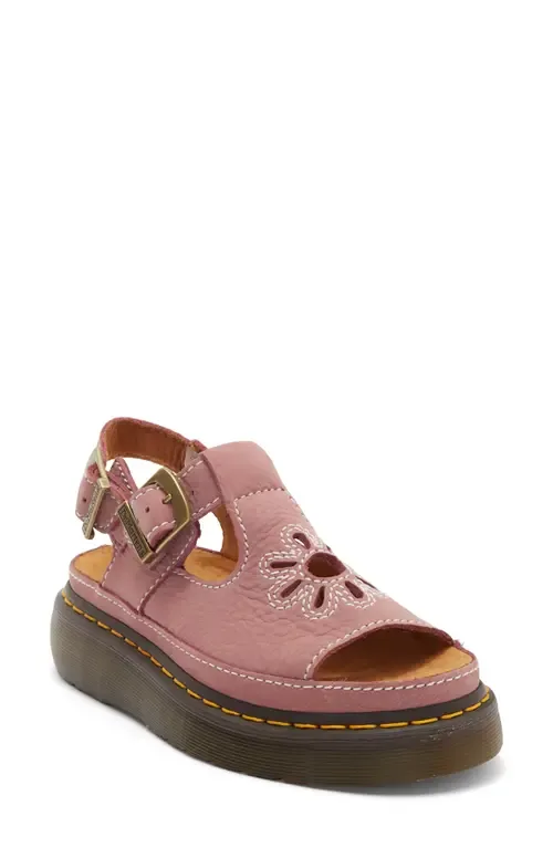 Dunnet Flower Slingback Sandal by Dr. Martens