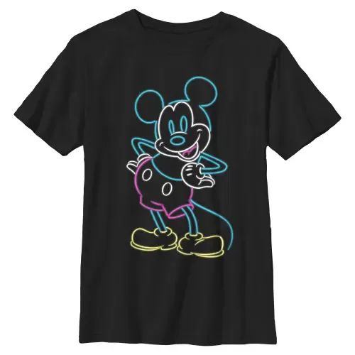 Silhouette Graphic Short Sleeve T-Shirt by Mickey & Friends