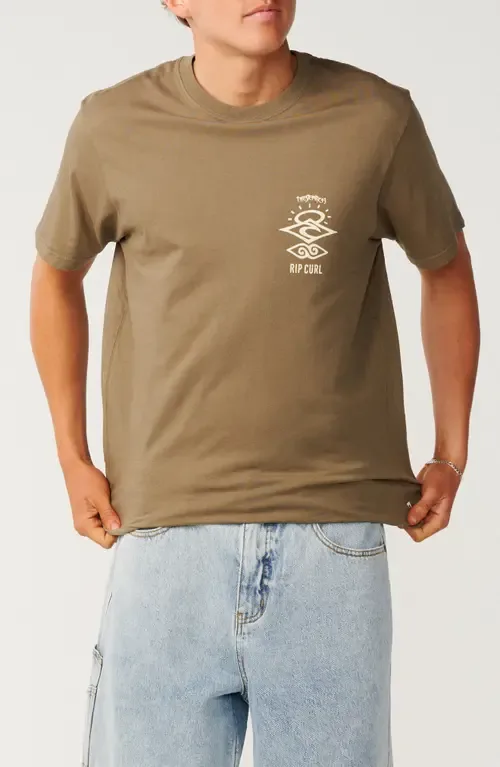 Search Icon Organic Cotton Graphic T-Shirt