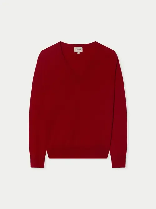 Timeless Cashmere V-Neck Sweater