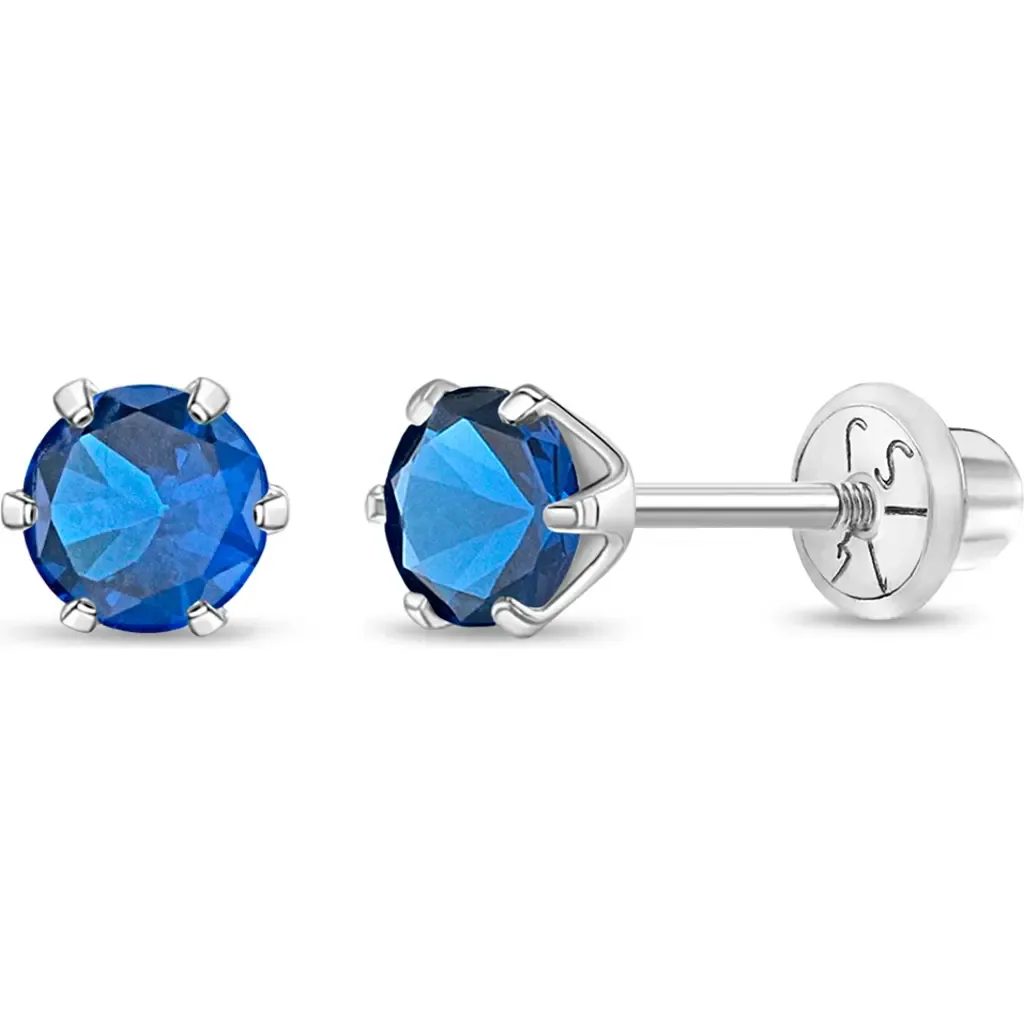 14k Classic Solitaire Earrings by In Season Jewelry