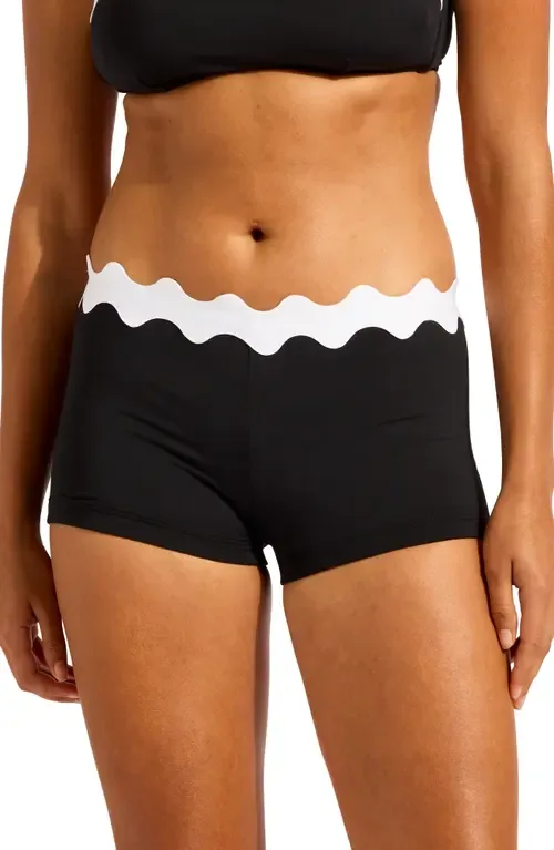 Ric Rac Boyleg Swim Shorts by Seafolly