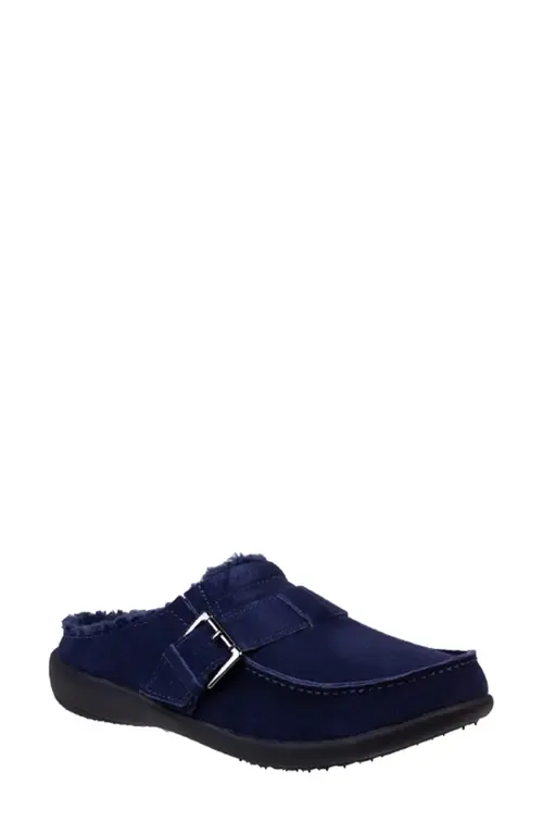 Siesta Faux Fur Lined Clog by Revitalign