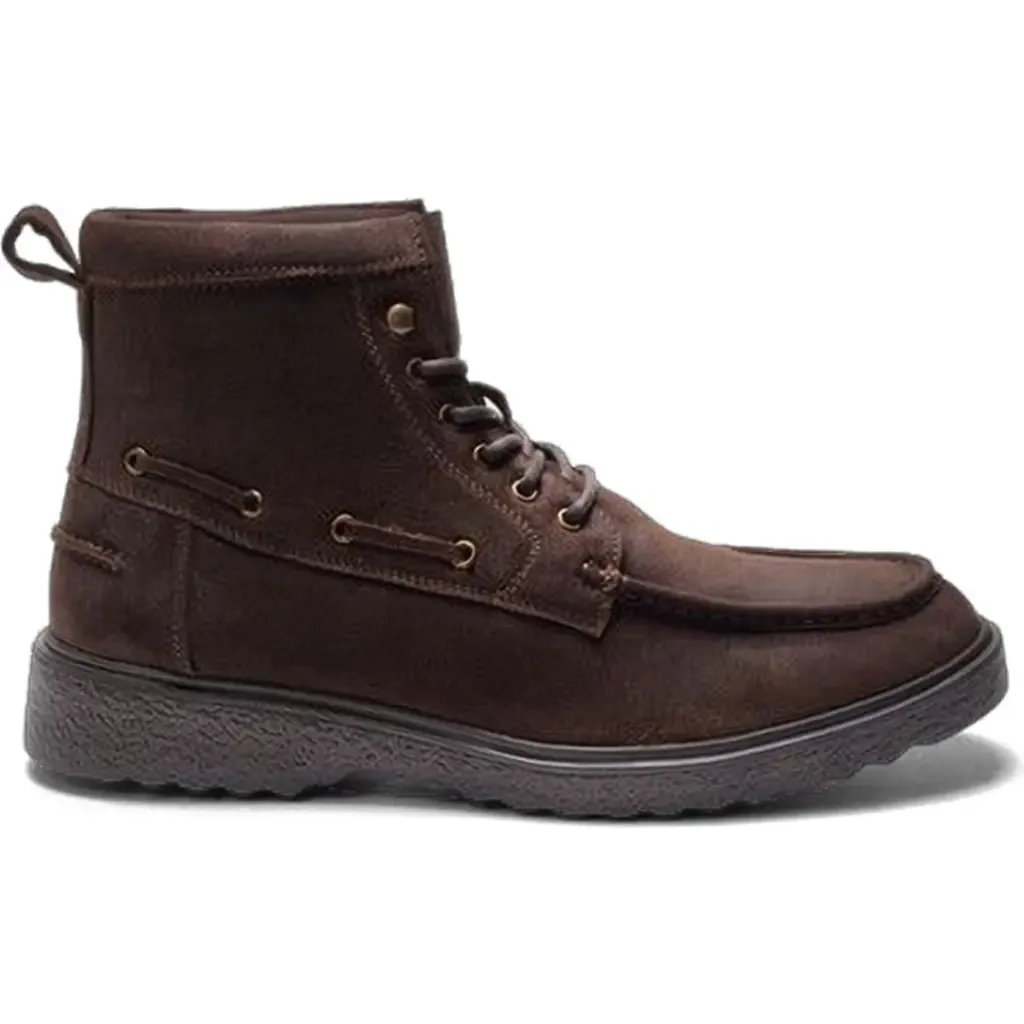 Tundra Moc Boot in Brown Nubuck by A. Veer