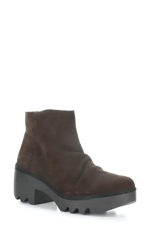 Tulp Lug Sole Platform Bootie by Fly London