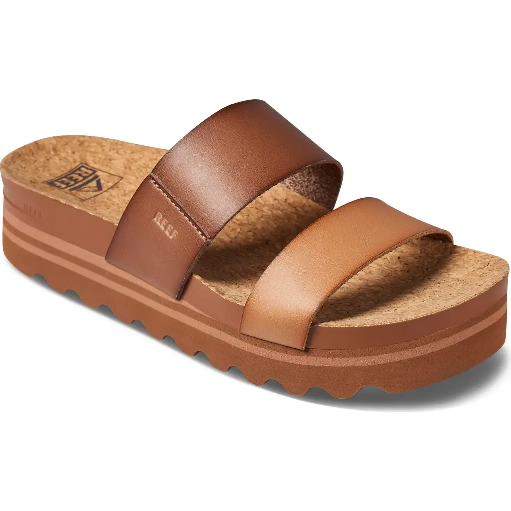 Cushion Vista Hi Platform Slide Sandal