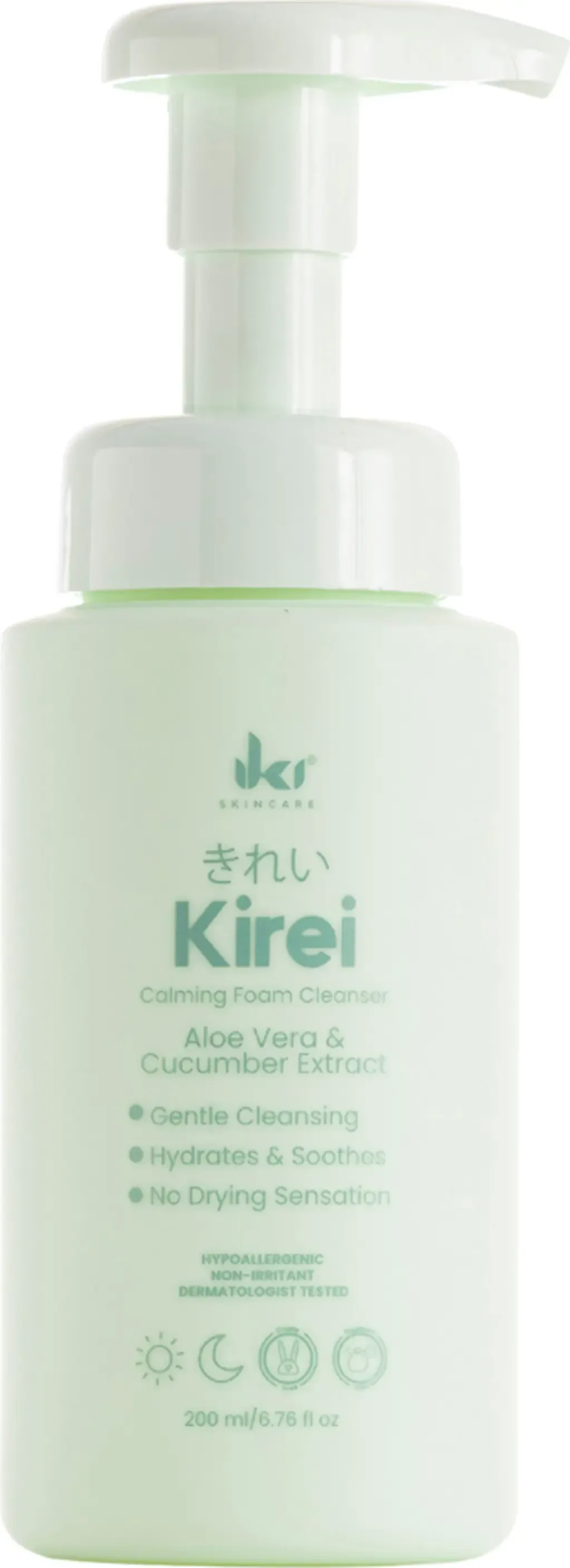 Kirei Calming Foam Cleanser by IKI Skincare