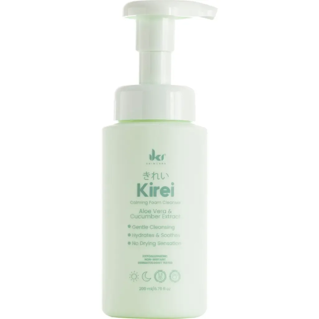 Kirei Calming Foam Cleanser by IKI Skincare